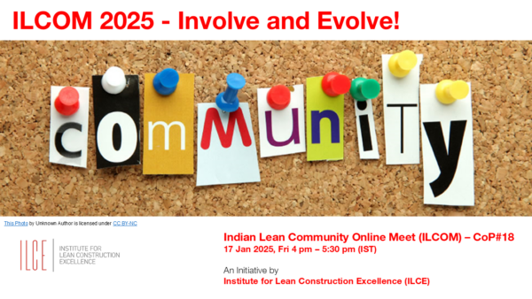 ILCE Lean Community Online Meeting (ILCOM) - Communities of Practice (CoP) - 18